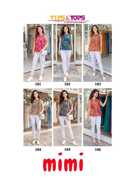 Tips & tops mimi short top wholesale kurtis dealers in hyderabad